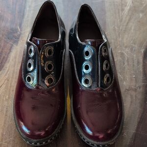 Custom Made Italian Stylish Burgundy Loafers